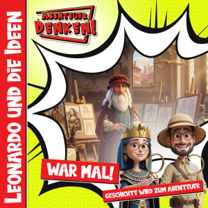 War Mal-Leonardo und die Ideen (Cover)