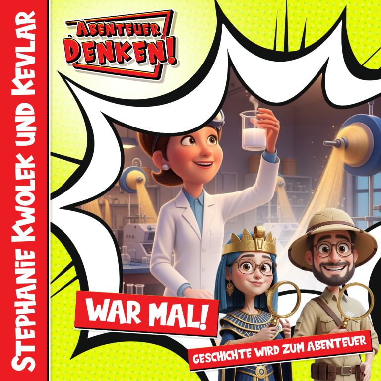 War Mal-Stephanie Kwolek und Kevlar (Cover)